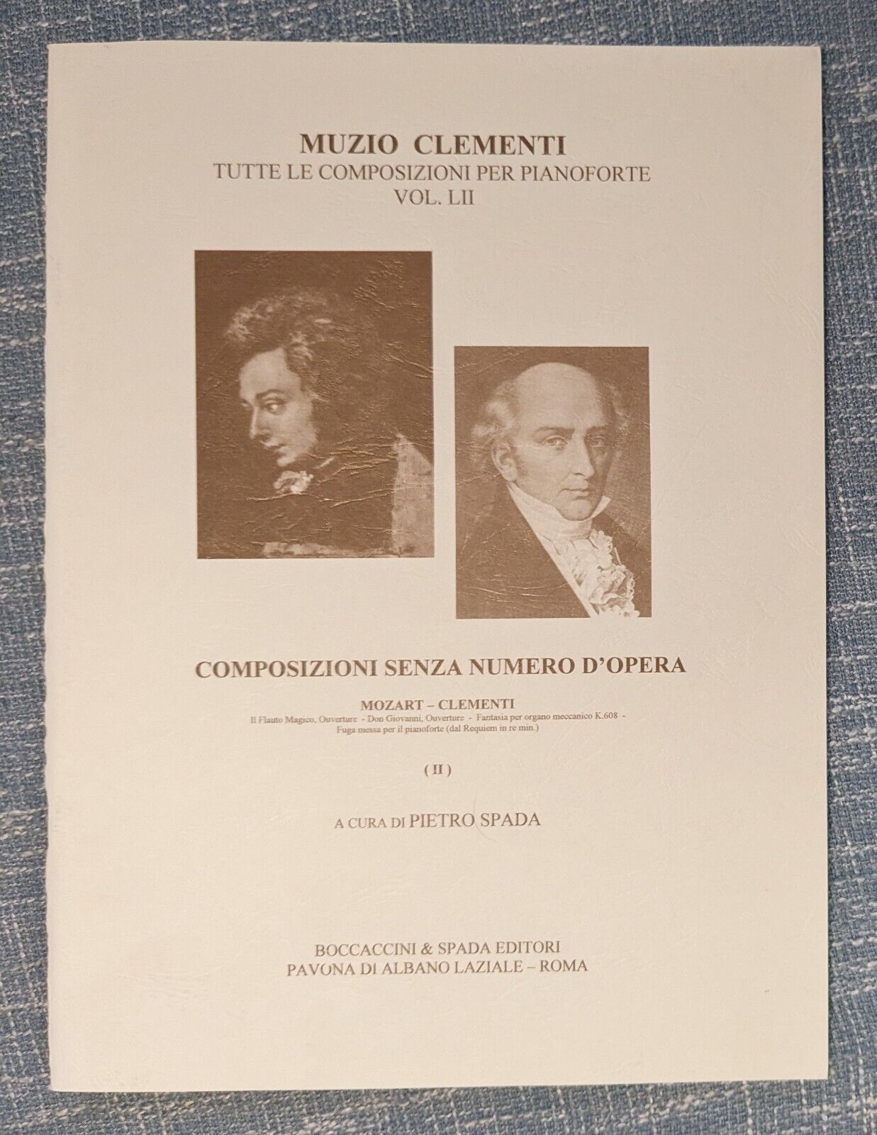 Muzio Clementi Composizioni Senza Numero D'Opera - Click Image to Close